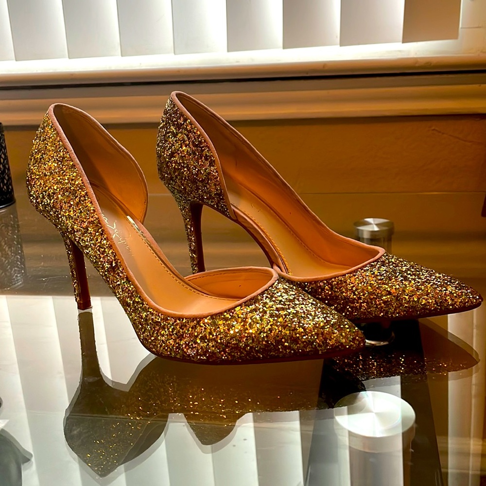 Pink Glitter Jessica Simpson Pumps